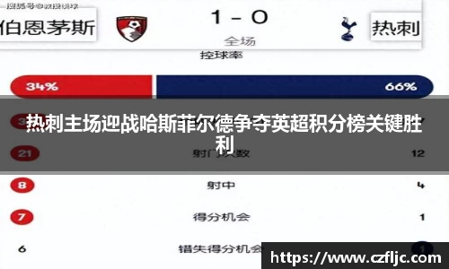 热刺主场迎战哈斯菲尔德争夺英超积分榜关键胜利